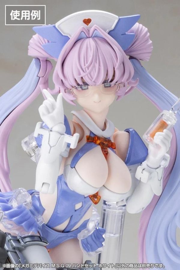 (預購) Kotobukiya 壽屋 女神裝置 M.S.G 09 手部零件套組 白色 組裝模型 KP909 20260819 Kotobukiya 壽屋 女神裝置 M.S.G 09 手部零件套組 白色 組裝模型 KP909