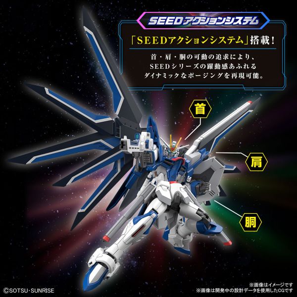 BANDAI 1/144 HGCE 243 振揚自由鋼彈 機動戰士鋼彈SEED FREEDOM 組裝模型 BANDAI 1/144 HGCE 243 振揚自由鋼彈 機動戰士鋼彈SEED FREEDOM 組裝模型