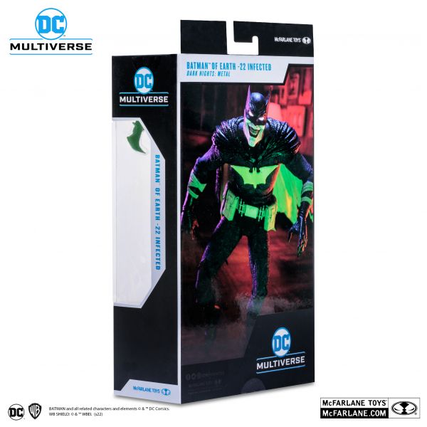 McFarlane Toys 麥法蘭 7吋 DC MULTIVERS 黑暗騎士 金屬 地球22 感染蝙蝠俠 可動完成品 McFarlane Toys,麥法蘭,7吋,DC,MULTIVERS,黑暗騎士 ,金屬,地球22,感染蝙蝠俠,可動完成品,