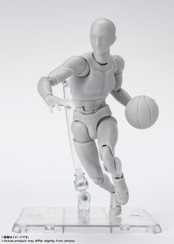 BANDAI S.H.Figuarts SHF 男性素體-Sports- Edition DX SET 灰色版 BANDAI S.H.Figuarts SHF 男性素體-Sports- Edition DX SET 灰色版
