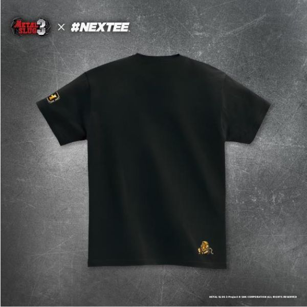 NEXTee 合金彈頭MetalSlug Hadouken 短袖T恤 黑&白 分別販售 NEXTee 合金彈頭MetalSlug Hadouken 短袖T恤 黑&白 分別販售