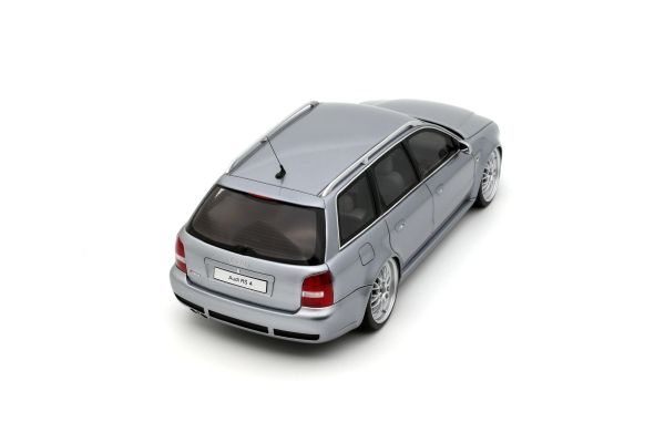 (預購) OTTO 1/18 奧迪 AUDI RS 4 (B5) AVANT "STANCED" AVUS SILVER 2025 20261027 OTTO 1/18 奧迪 AUDI RS 4 (B5) AVANT "STANCED" AVUS SILVER 2025
