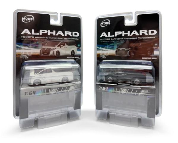 (預購) Model Model 1/64 豐田 Toyota Alphard Customized Version Black MM64-Alphard-001 20260422 Model Model 1/64 豐田 Toyota Alphard Customized Version Black MM64-Alphard-001