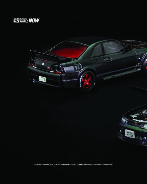 (預購) POP RACE 1/64 日產 Nissan SKYLINE GT-R R33 GHOST CHAMELEON (預購) POP RACE 1/64 日產 Nissan SKYLINE GT-R R33 GHOST CHAMELEON