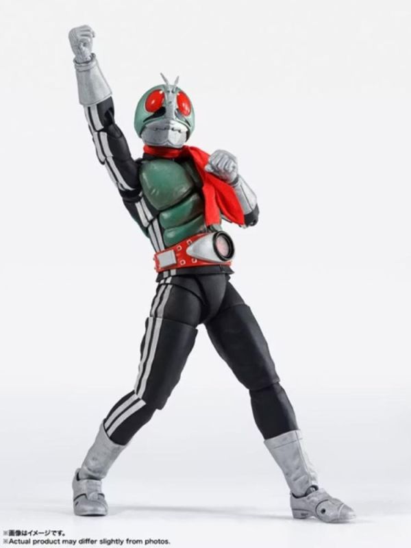 (預購) BANDAI S.H.F 真骨雕製法 假面騎士新1號 榮光的昭和騎士 可動完成品 20260609 BANDAI S.H.F 真骨雕製法 假面騎士新1號 榮光的昭和騎士 可動完成品