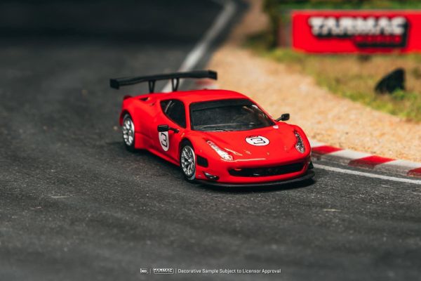 (預購) TARMAC WORKS 1/64 法拉利 ROAD64 Ferrari 458 Italia GT3 Red 20261108 TARMAC WORKS 1/64 法拉利 ROAD64 Ferrari 458 Italia GT3 Red
