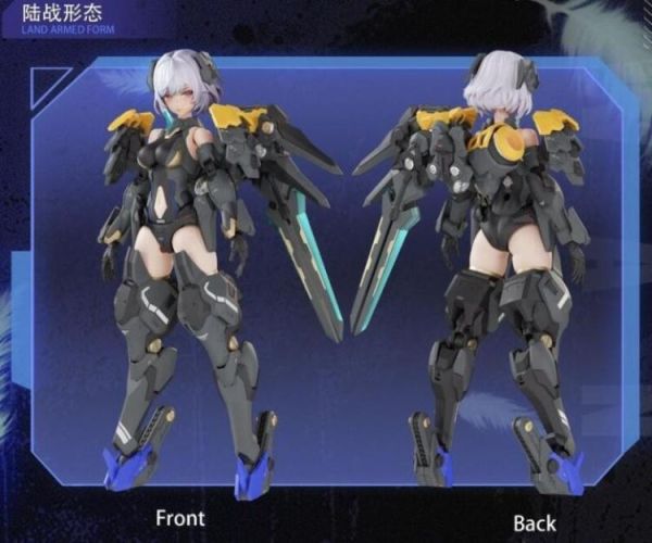 (預購) 開天機創 1/12 機動天使系列 黑天鵝 艾麗西亞 組裝模型 20260804 開天機創 1/12 機動天使系列 黑天鵝 艾麗西亞 組裝模型