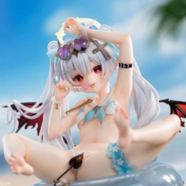 (預購) [18禁商品] MIYABI x PURE 1/6 銀髮少女 撲通撲通夏日 PVC完成品 20260611 [18禁商品] MIYABI x PURE 1/6 銀髮少女 撲通撲通夏日 PVC完成品