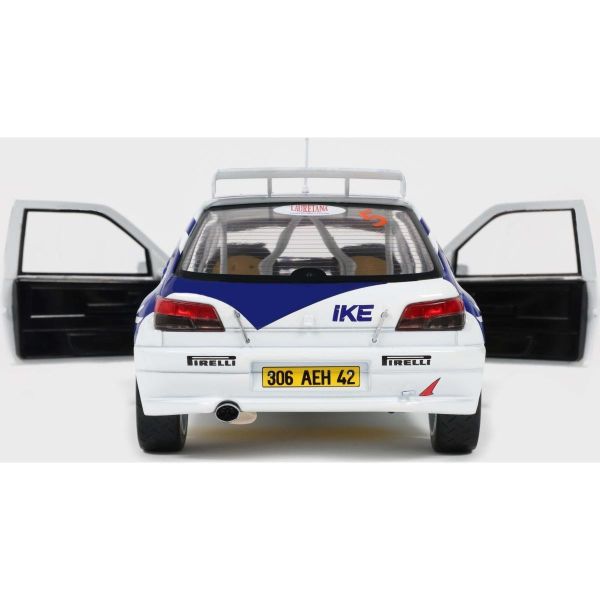 (預購) SOLIDO 1/18 PEUGEOT 306 MAXI WHITE F.DELECOUR / R.ROCHE #5 RALLYLEGEND 2024 S1808312 20260825 SOLIDO 1/18 PEUGEOT 306 MAXI WHITE F.DELECOUR / R.ROCHE #5 RALLYLEGEND 2024 S1808312