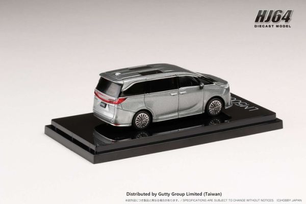 Hobby JAPAN 1/64 凌志 LEXUS LM 500h(右駕版) 6人座版 音速鈦 HJ642076AS Hobby JAPAN 1/64 凌志 LEXUS LM 500h(右駕版) 6人座版 音速鈦 HJ642076AS