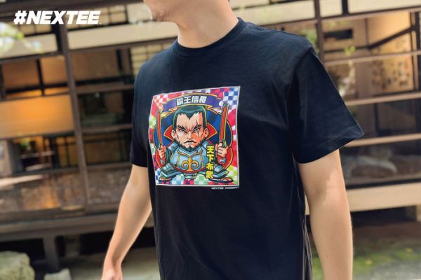 NEXTee KIRAKIRABUSI 霸王信長 短袖T恤 黑色 NEXTee KIRAKIRABUSI 霸王信長 短袖T恤 黑色