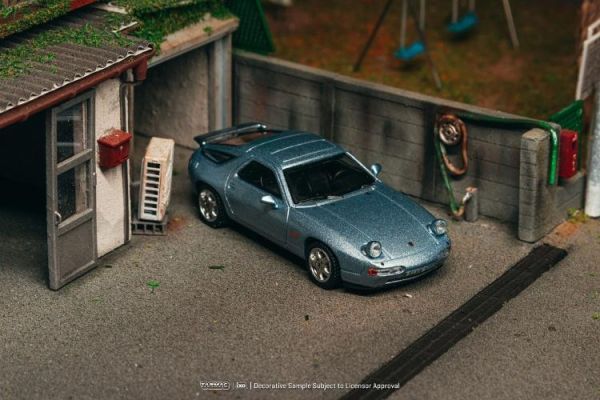 (預購) [吊卡版] TARMAC WORKS 1/64 保時捷 GLOBAL64 Porsche 928 GTS Blue Metallic T64G-084-BL 20260426 [吊卡版] TARMAC WORKS 1/64 保時捷 GLOBAL64 Porsche 928 GTS Blue Metallic T64G-084-BL