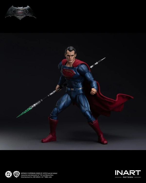 (預購) INART 1/12 蝙蝠俠大戰超人:正義黎明 超人Hg M0005 可動完成品 20261001 INART 1/12 蝙蝠俠大戰超人:正義黎明 超人Hg M0005 可動完成品