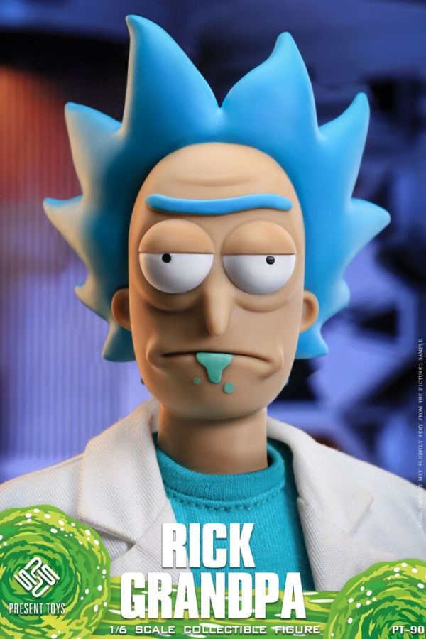 PRESENT TOYS 1/6 瑞克和莫蒂 Rick and Morty 瑞克爺爺 Rick 可動完成品 PRESENT TOYS 1/6 瑞克和莫蒂 Rick and Morty 瑞克爺爺 Rick 可動完成品