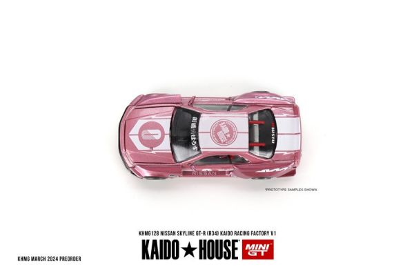 KAIDO HOUSE x MINIGT 1/64 日產 Nissan Skyline GT-R (R34) KAIDO RACING FACTORY V1 KAIDO HOUSE x MINIGT 1/64 日產 Nissan Skyline GT-R (R34) KAIDO RACING FACTORY V1