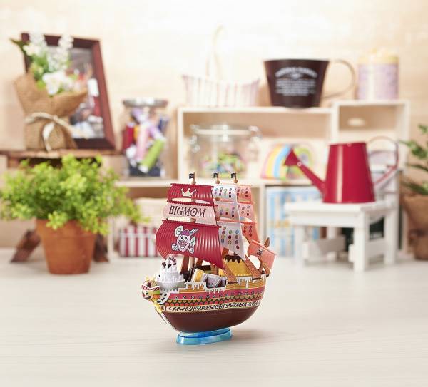 BANDAI 海賊王 航海王 G.S.C 偉大船艦收藏集 013 四皇BIG MOM的海賊船 組裝模型 BANDAI,海賊王,航海王,G.S.C,偉大,船艦,收藏集,013,四皇,BIG MOM,海賊船,組裝模型,