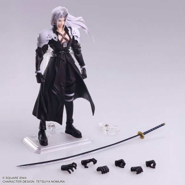 [再販] SQUARE ENIX BRING ARTS FF7 太空戰士7 最終幻想7 賽菲羅斯 可動完成品 [再販] SQUARE ENIX BRING ARTS FF7 太空戰士7 最終幻想7 賽菲羅斯 可動完成品