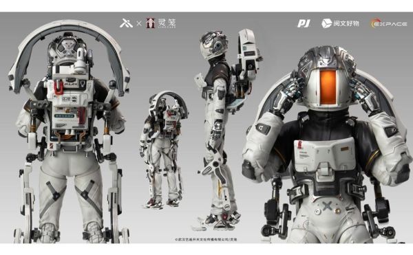 (預購) [標準版] Moki Magic x 靈籠 1/6 雨燕號艙外作戰服 白月魁 可動完成品 20260910 [標準版] Moki Magic x 靈籠 1/6 雨燕號艙外作戰服 白月魁 可動完成品