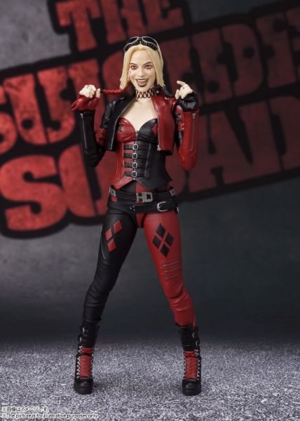 BANDAI S.H.Figuarts SHF DC Harley Quinn 哈莉奎茵 小丑女 自殺突擊隊：集結 可動完成品    BANDAI,S.H.Figuarts,SHF,DC,Harley Quinn,哈莉奎茵, 小丑女,自殺突擊隊,：,集結,可動完成品,   