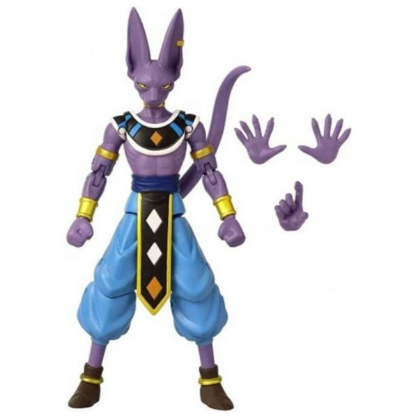 BANDAI Dragon Stars 七龍珠 比魯斯 ver 2 可動完成品 BANDAI Dragon Stars 七龍珠 Power Up系列 超級賽亞人2 孫悟飯 可動完成品
