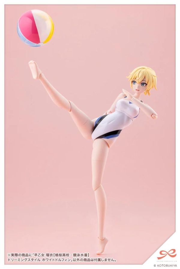 (預購) Kotobukiya 壽屋 1/10 創彩少女庭園 早乙女瑠衣 櫻桃高校 夢幻風格 白海豚 競泳泳裝Ver. JK098 組裝模型 20260408 Kotobukiya 壽屋 1/10 創彩少女庭園 早乙女瑠衣 櫻桃高校 夢幻風格 白海豚 競泳泳裝Ver. JK098 組裝模型