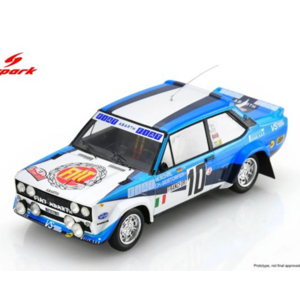 (預購) SPARK 1/43 飛雅特 Fiat 131 Abarth No.10 Winner Monte Carlo Rally 1980 S8278 20260924 SPARK 1/43 飛雅特 Fiat 131 Abarth No.10 Winner Monte Carlo Rally 1980 S8278