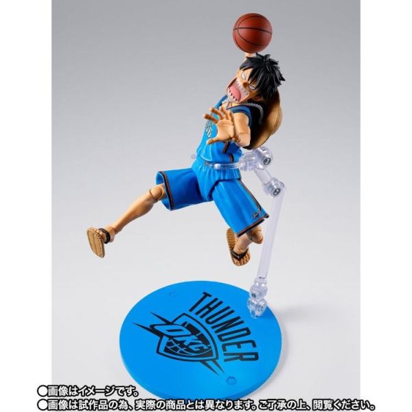 (預購) BANDAI S.H.Figuarts SHF 航海王 ONE PIECE×NBA 魯夫 雷霆隊 THUNDER ver. 可動完成品 20260420 BANDAI S.H.Figuarts SHF 航海王 ONE PIECE×NBA 魯夫 雷霆隊 THUNDER ver. 可動完成品