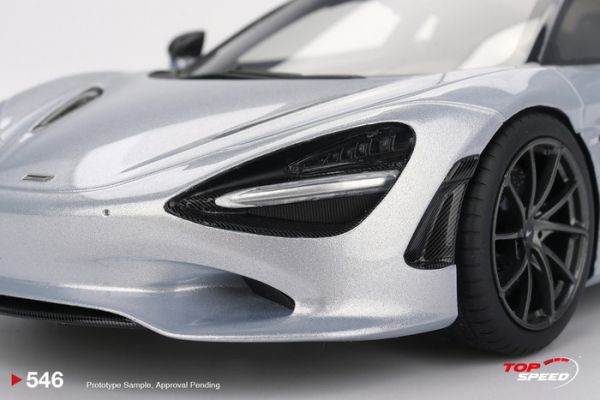 TOP SPEED 1/18 麥拉倫 McLaren 750S Ice Silver TS0546 TOP SPEED 1/18 麥拉倫 McLaren 750S Ice Silver TS0546