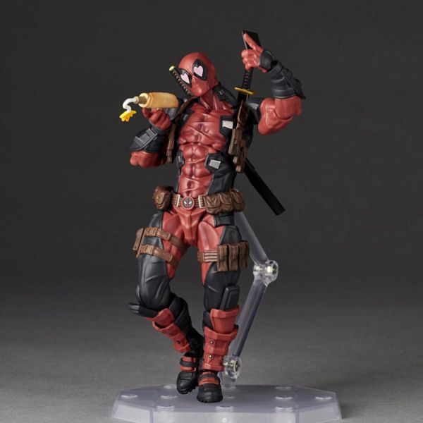 KAIYODO 海洋堂 REVOLTECH 驚奇山口 MARVEL 漫威 死侍 2.5ver. 可動完成品 KAIYODO 海洋堂 REVOLTECH 驚奇山口 MARVEL 漫威 死侍 2.5ver. 可動完成品