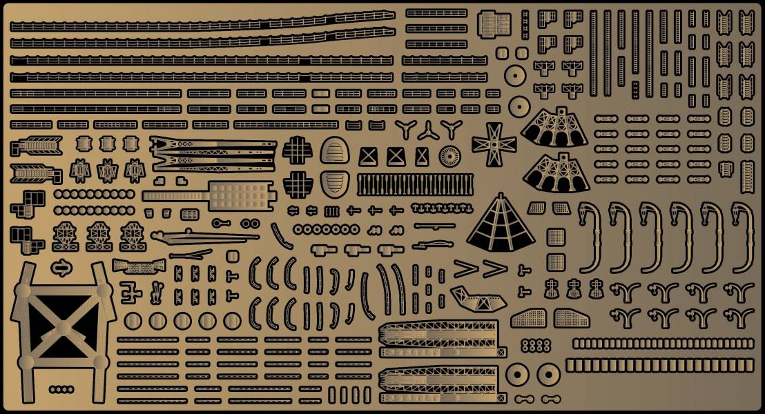 1/700 重巡洋艦 伊吹 蝕刻片 FUJIMI 特99EX101 日本海軍 水線船 富士美 組裝模型 FUJIMI,1/700,富士美,特,水線船,日本海軍,重巡洋艦,伊吹,蝕刻片,