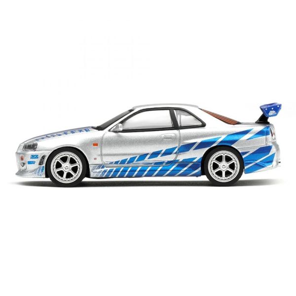 (預購) [吊卡版] MINIGT 1/64 玩命關頭 日產 Nissan Skyline GT-R C-West "2 Fast 2 Furious" Brian O"Conner RHD MGT01252-BL 20261004 [吊卡版] MINIGT 1/64 玩命關頭 日產 Nissan Skyline GT-R C-West "2 Fast 2 Furious" Brian O"Conner RHD MGT01252-BL