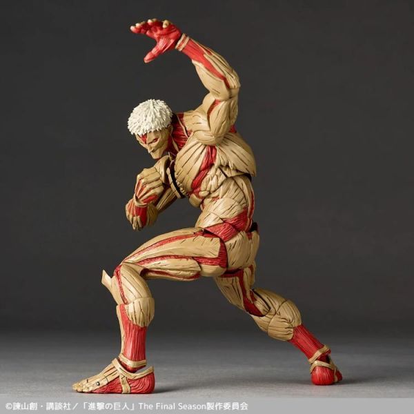 (預購) KAIYODO 海洋堂 Revoltech 驚奇山口式 進擊的巨人 鎧之巨人 萊納 2026版 可動完成品 NR101 20260510 KAIYODO 海洋堂 Revoltech 驚奇山口式 進擊的巨人 鎧之巨人 萊納 2026版 可動完成品 NR101