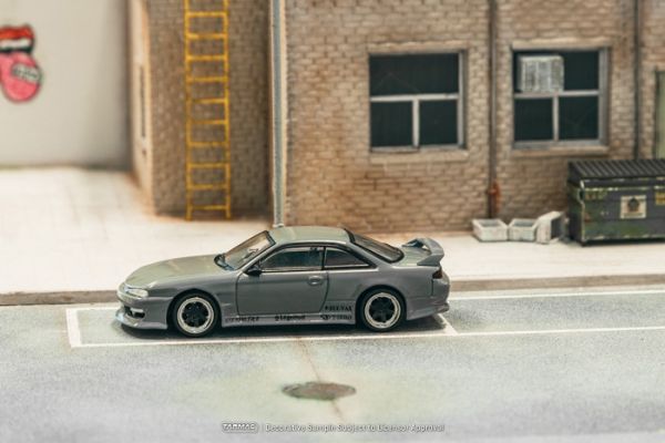 TARMAC WORKS 1/64 日產 VERTEX Silvia (S14) Grey T64G-018-GY TARMAC WORKS 1/64 日產 VERTEX Silvia (S14) Grey T64G-018-GY
