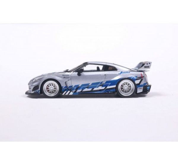 (預購) SOLIDO 1/43 日產 NISSAN GT-R (R35) LIBERTY WALK SILHOUETTE SILVER AND BLUE STRIPES 2020 S4311211 20251204 SOLIDO 1/43 日產 NISSAN GT-R (R35) LIBERTY WALK SILHOUETTE SILVER AND BLUE STRIPES 2020 S4311211
