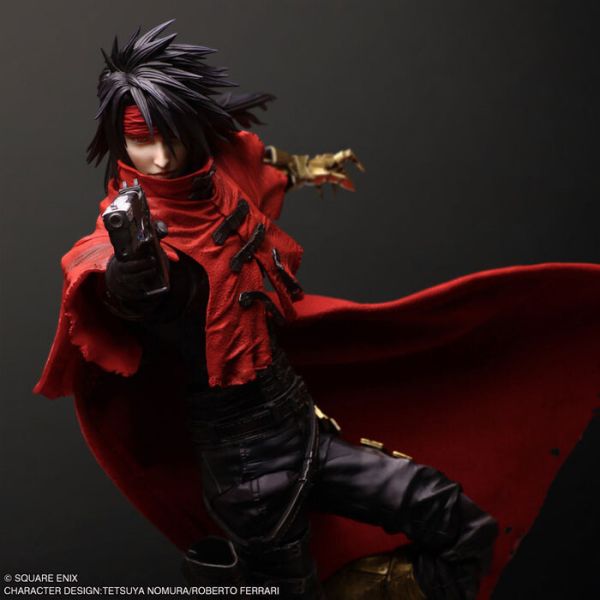 SQUARE ENIX PLAY ARTS 真 FF7R 太空戰士7 重生 最終幻想7 文森特·瓦倫泰 可動完成品 SQUARE ENIX PLAY ARTS 真 FF7R 太空戰士7 重生 最終幻想7 文森特·瓦倫泰 可動完成品