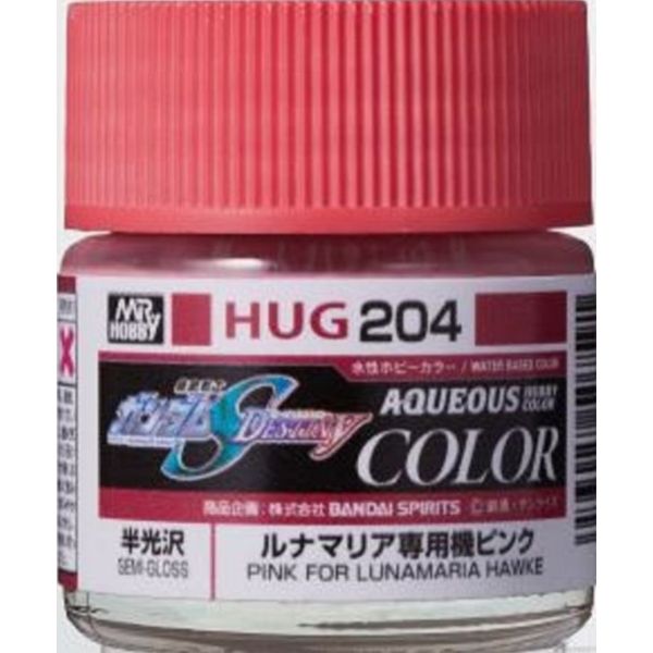 GSI 郡氏 水性漆 HUG-204 薩克勇士 露娜專用機 朱紅色 半光澤 GSI,郡氏,水性漆,HUG-204,薩克勇士,露娜專用機,朱紅色 ,半光澤,