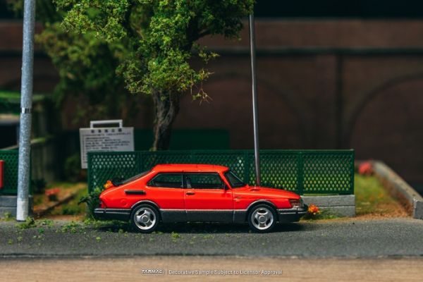 TARMAC 1/64 Saab 900 Turbo Red 紅色 T64G-056-RE TARMAC 1/64 Saab 900 Turbo Red 紅色 T64G-056-RE