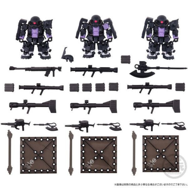 BANDAI 盒玩 MOBILITY JOINT GUNDAM 高機動型薩克II 黑色三連星 套組 - 東海模型｜官方最新預購玩具模型專賣店