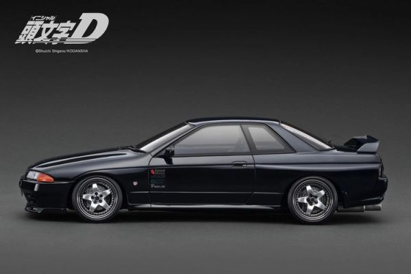 ignition model 1/18 頭文字D INITIAL D 日產 Nissan Skyline GT-R V-SpecII (BNR32) Black 中里毅 ignition model 1/18 頭文字D INITIAL D 日產 Nissan Skyline GT-R V-SpecII (BNR32) Black 中里毅