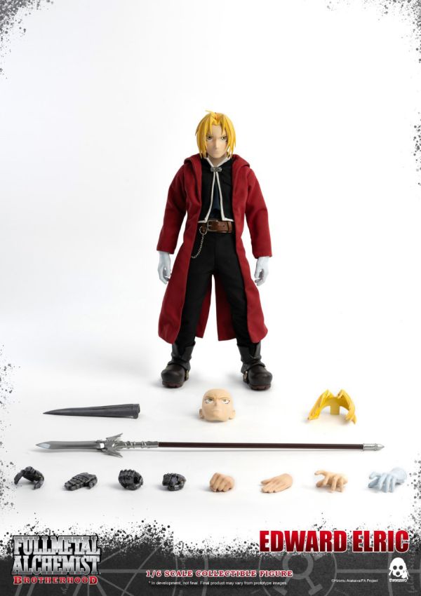 threezero 1/6 FigZero 鋼之煉金術師 鋼煉 愛德華·愛力克 可動完成品 threezero 1/6 FigZero 鋼之煉金術師 鋼煉 愛德華·愛力克 可動完成品