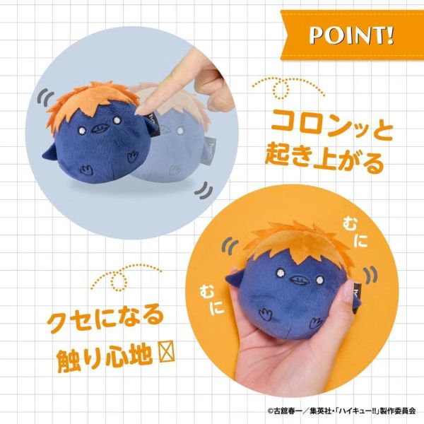 (預購) eyeUP 排球少年 動物絨毛不倒翁 日向翔陽 影山飛雄 黑尾鐵朗 孤爪研磨 分別販售 20260817 eyeUP 排球少年 動物絨毛不倒翁 日向翔陽 影山飛雄 黑尾鐵朗 孤爪研磨 分別販售