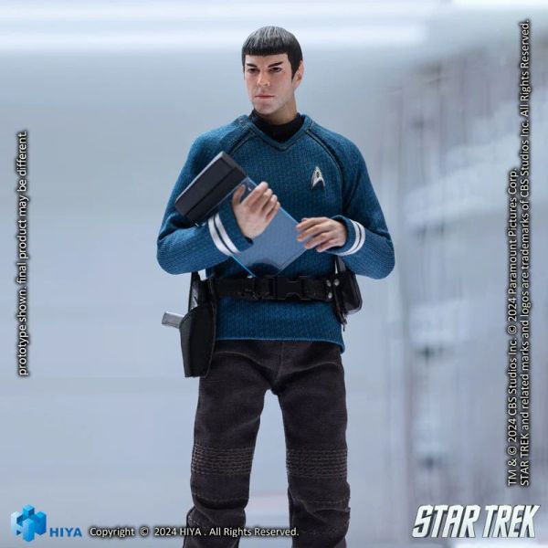 Hiya Toys ESS 1/12 Star Trek 星際爭霸戰 2009 史巴克 可動完成品 Hiya Toys ESS 1/12 Star Trek 星際爭霸戰 2009 史巴克 可動完成品