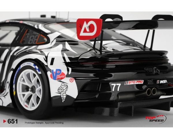 (預購) 限定 TOP SPEED 1/18 保時捷 Porsche 911 GT3 R #77 AO Racing  2025 IMSA  Petit Le Mans  暴龍 TS0651 20251029 限定 TOP SPEED 1/18 保時捷 Porsche 911 GT3 R #77 AO Racing  2025 IMSA  Petit Le Mans  暴龍 TS0651