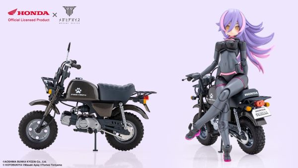 (預購) Kotobukiya 壽屋 Megami Device 女神裝置 PUNIMOFU 賽車狼 with 本田 Z50J Gorilla 組裝模型 20261018 Kotobukiya 壽屋 Megami Device 女神裝置 PUNI☆MOFU 賽車狼 with 本田 Z50J Gorilla 組裝模型