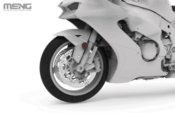 MENG 1/9 川崎 Ninja ZX-10R 組裝模型 MENG 1/9 川崎 Ninja ZX-10R 組裝模型