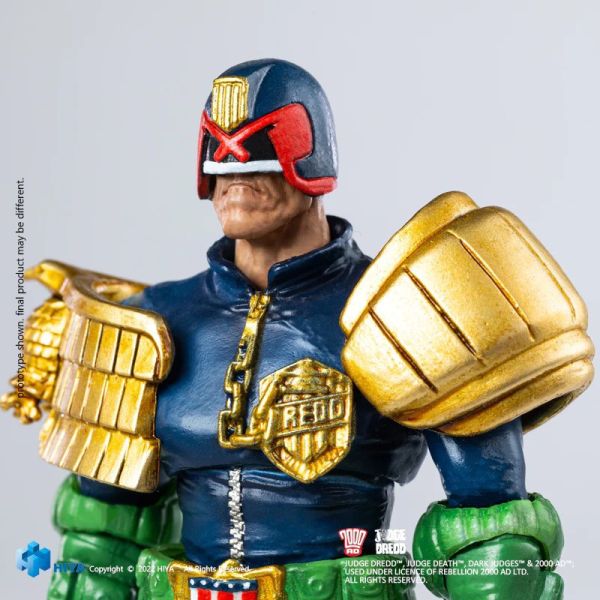 Hiya Toys 1/18 4吋 Exquisite Mini 超時空戰警 特警判官 凝視德雷德的拳頭 可動完成品 Hiya Toys 1/18 4吋 Exquisite Mini 超時空戰警 特警判官 凝視德雷德的拳頭 可動完成品