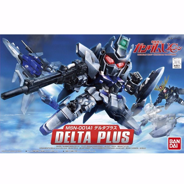 BANDAI SD鋼彈 BB戰士 379 DELTA PLUS 機動戰士 鋼彈UC 組裝模型 BANDAI SD鋼彈 BB戰士 379 DELTA PLUS 機動戰士 鋼彈UC 組裝模型