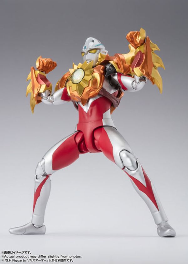 BANDAI S.H.Figuarts S.H.F 超人力霸王 雅克-烈日裝甲 可動完成品 BANDAI S.H.Figuarts S.H.F 超人力霸王 雅克-烈日裝甲 可動完成品