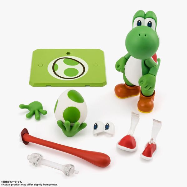 (預購) BANDAI S.H.Figuarts SHF 超級瑪利歐 耀西 (Re:PACKAGE) 可動完成品 (預購) BANDAI S.H.Figuarts SHF 超級瑪利歐 耀西 (Re:PACKAGE) 可動完成品