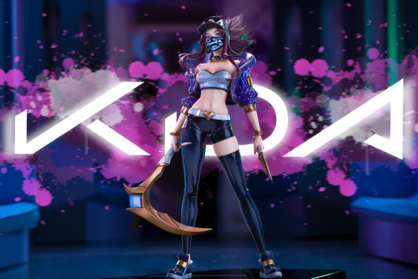 [特典版] APEX 1/7 英雄聯盟 LOL K/DA 阿卡莉 PVC [特典版] APEX 1/7 英雄聯盟 LOL K/DA 阿卡莉 PVC